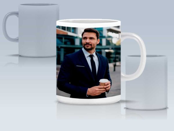 Чаша за мъж с име и снимка - Image 5