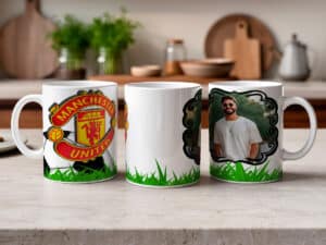 Чаша Manchester United  с Ваша снимка