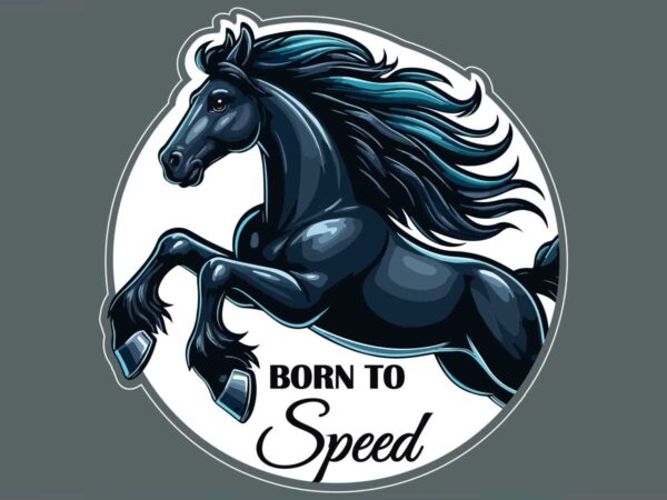 Стикер Born to speed