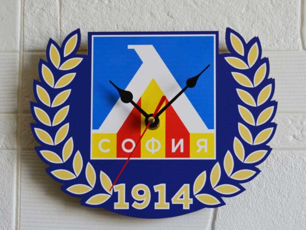 Часовник от МДФ с емблема на футболен отбор - Image 8